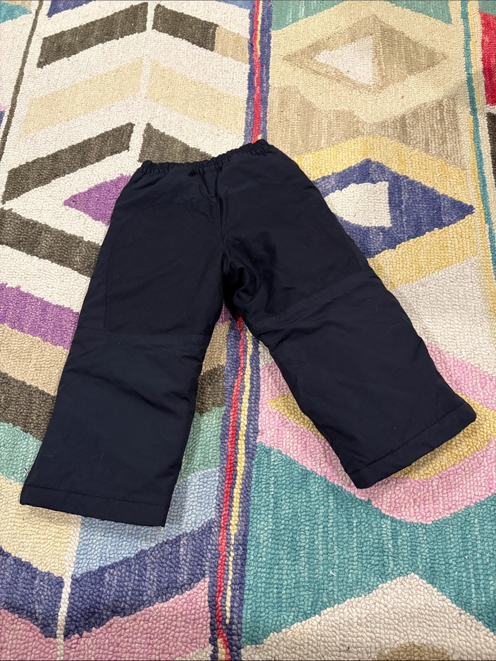 Lands' End Squall Black Snow Pants, Size 4 - Picture 5 of 5